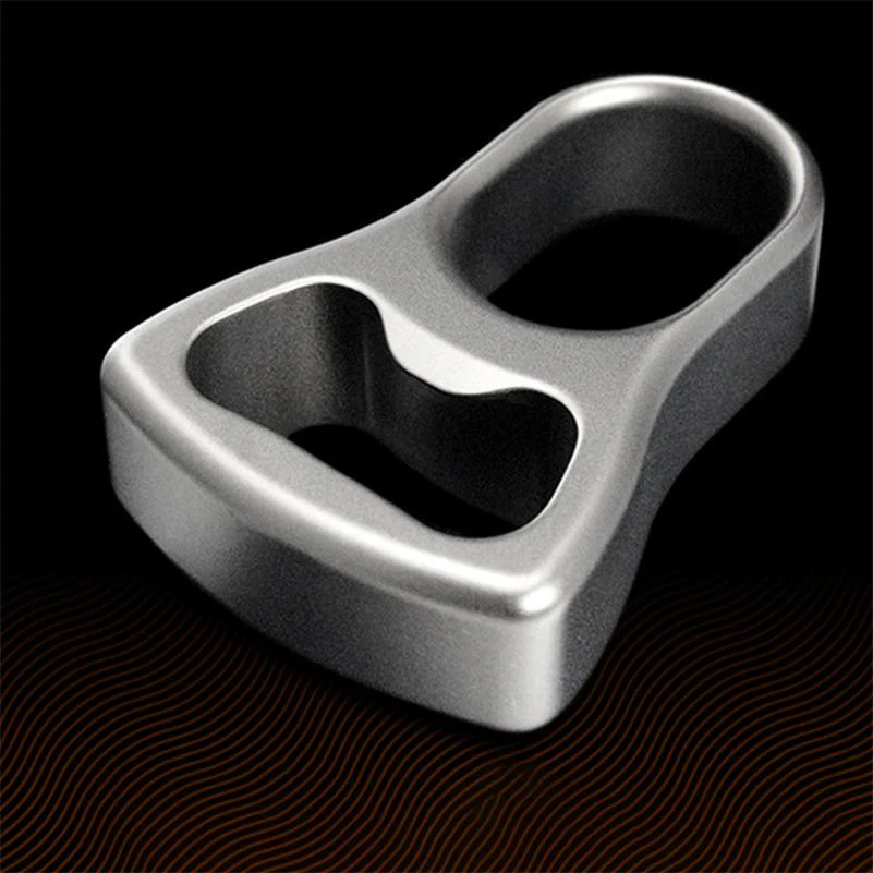 Titanium Alloy Knuckle Duster Open-bottle Boxing Self -defense Gear - Image 9