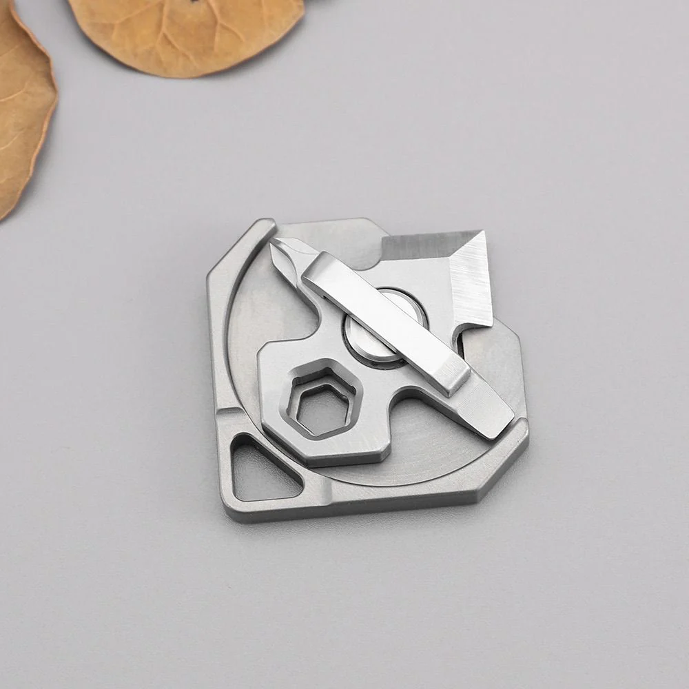 Titanium Alloy Mini Multi-function Keychain Knife - Image 2