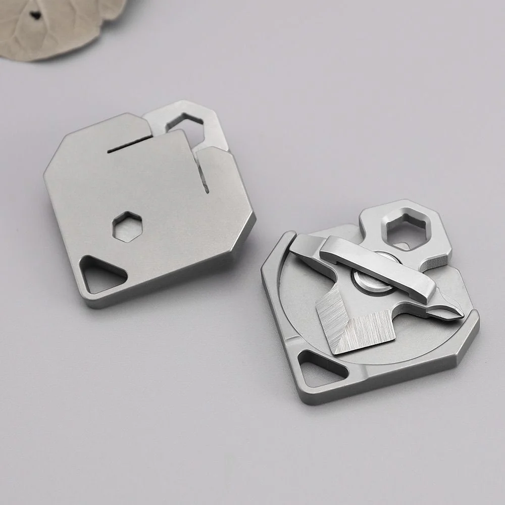 Titanium Alloy Mini Multi-function Keychain Knife - Image 7