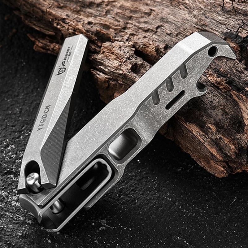Titanium Alloy Nail Clippers Bottle Opening Tool - Image 4