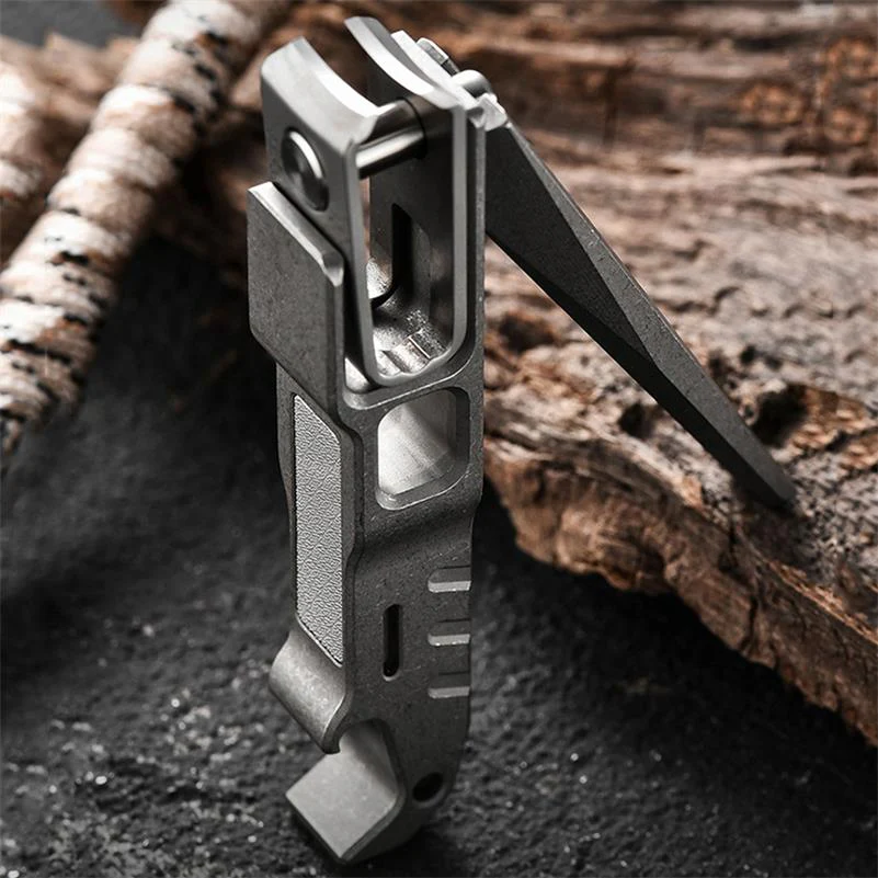 Titanium Alloy Nail Clippers Bottle Opening Tool - Image 8