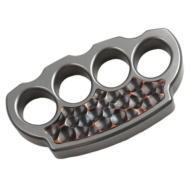 Titanium Alloy Purple Copper Patch Knuckle Duster - Image 10
