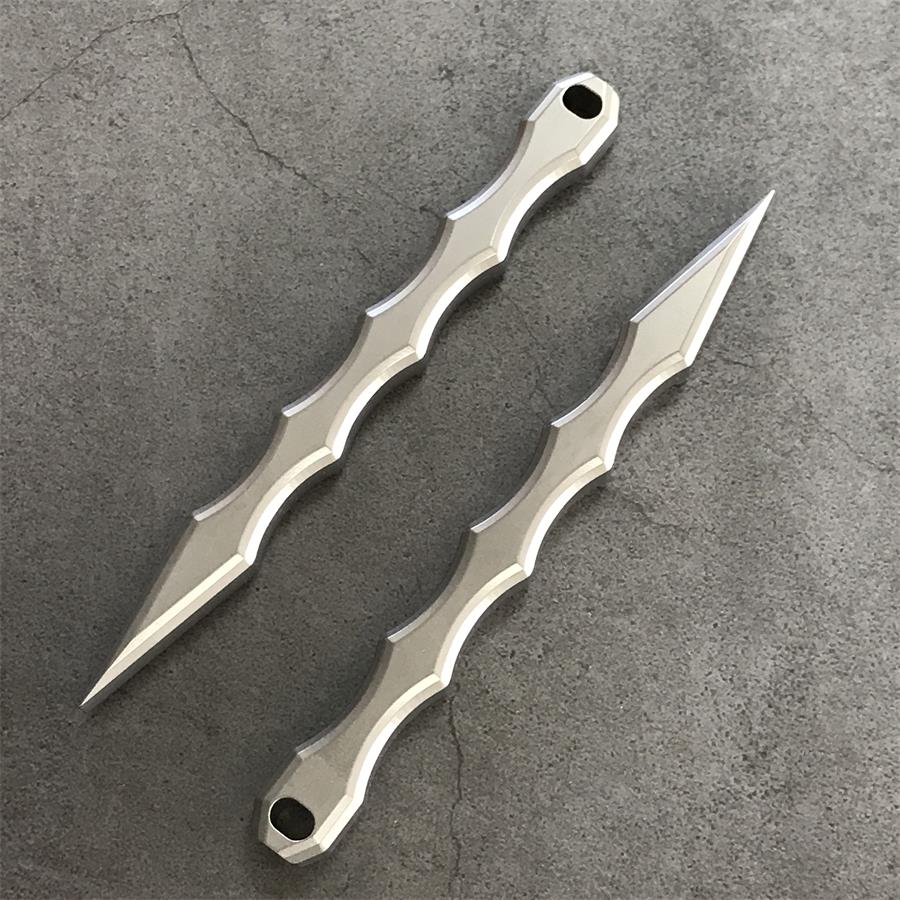 Titanium Alloy Self-Defense Crowbar Bottle Opener EDC Tool - Image 2
