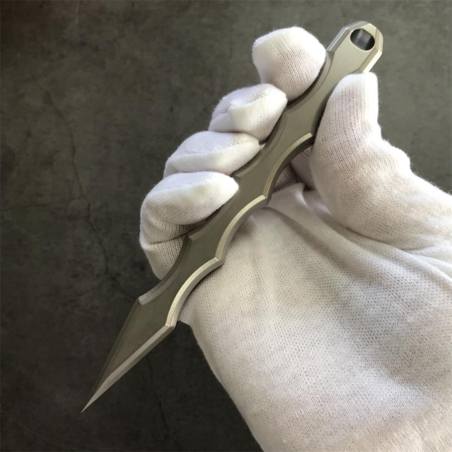 Titanium Alloy Self-Defense Crowbar Bottle Opener EDC Tool - Image 6