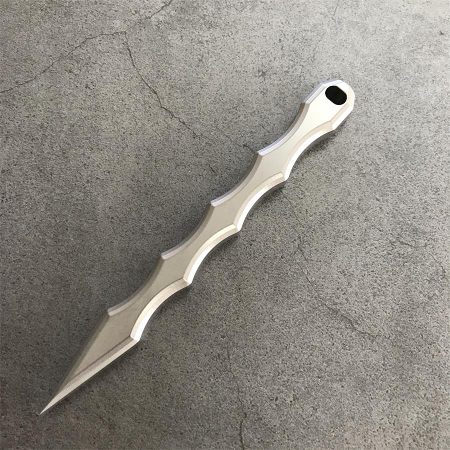 Titanium Alloy Self-Defense Crowbar Bottle Opener EDC Tool - Image 9
