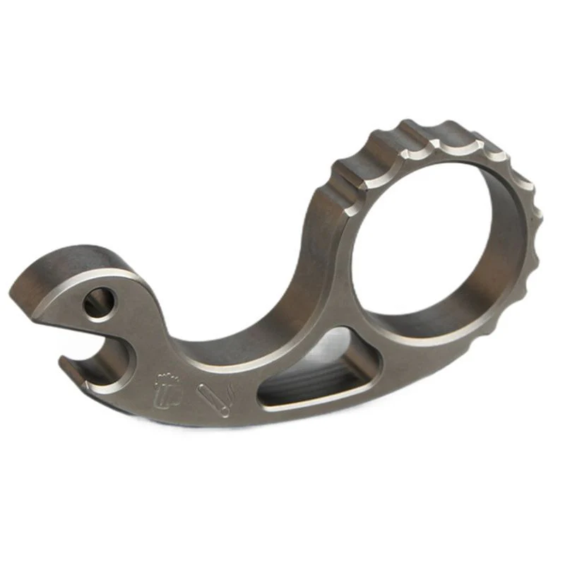 Titanium Alloy Snail Knuckle Duster Multi-function EDC Tool - Image 4