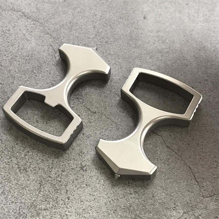 Titanium Bottle Opener Broken Window Key Pendant EDC Tool - Image 3