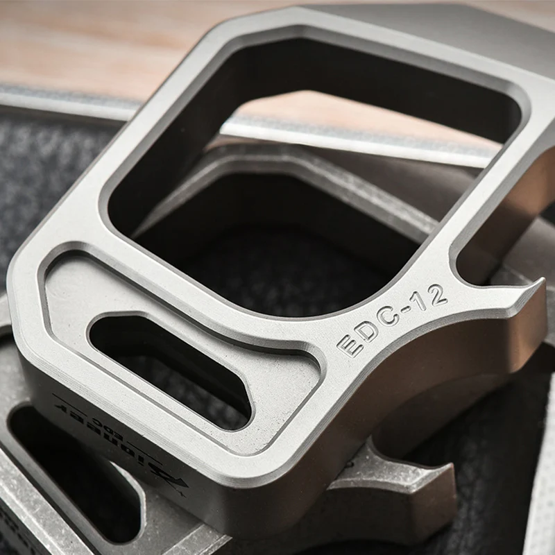Titanium Bottle Opener Knuckle Duster Defense Pendant - Image 8