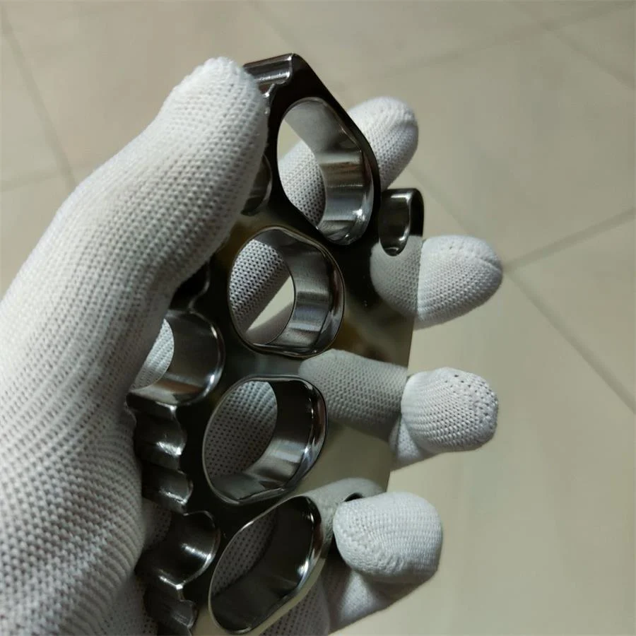 Titanium Kncukle Duster Self Defense Window Breaking EDC Tool - Image 3
