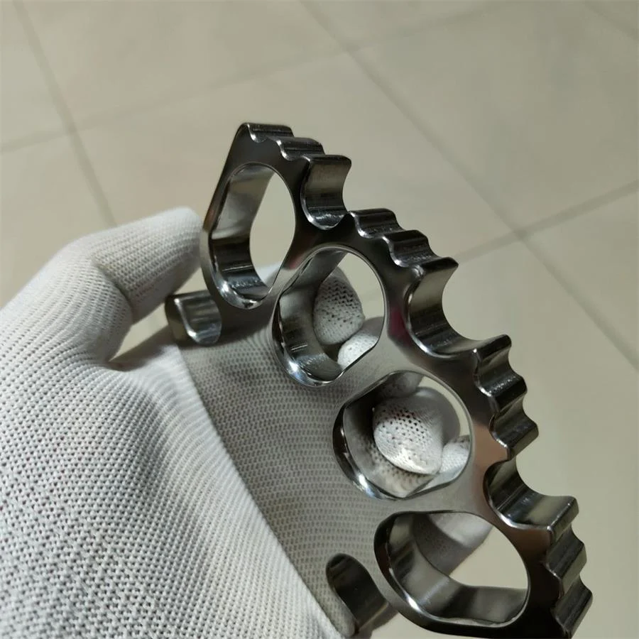 Titanium Kncukle Duster Self Defense Window Breaking EDC Tool - Image 4