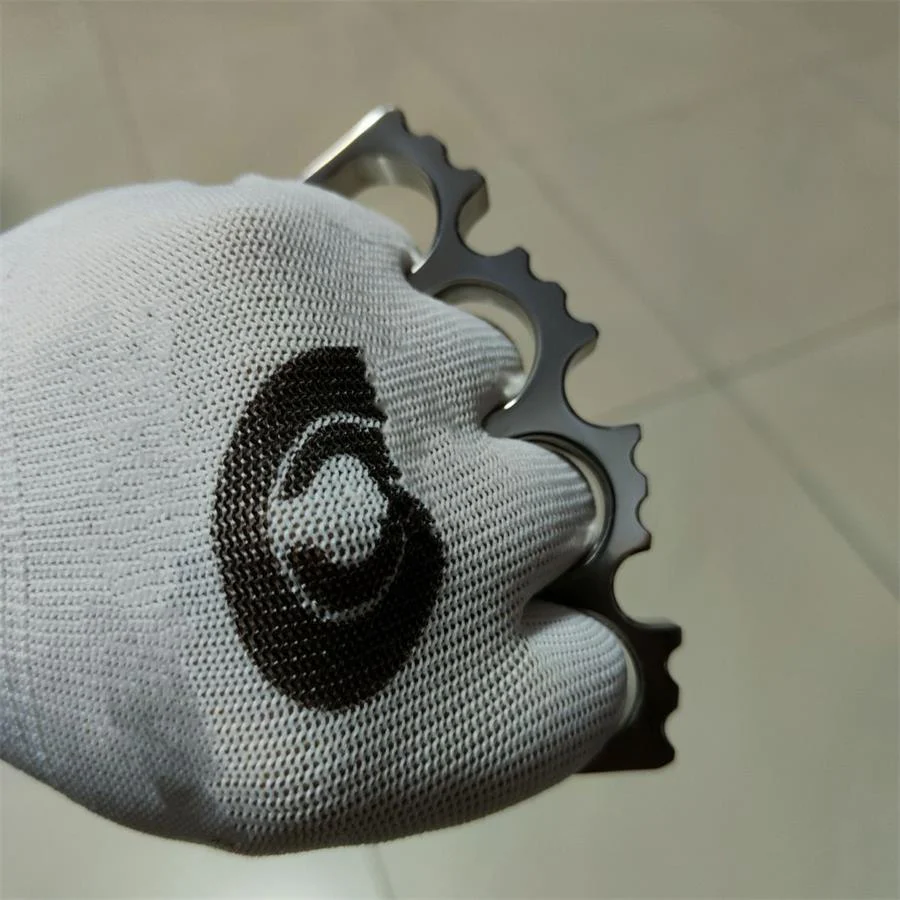 Titanium Kncukle Duster Self Defense Window Breaking EDC Tool - Image 6