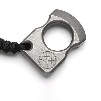 Titanium Knuckle Duster High Hardness Multi-functional Tiger Finger Self-defense Defense Finger Tiger Outdoor Pocket Portable Ring - Image 11