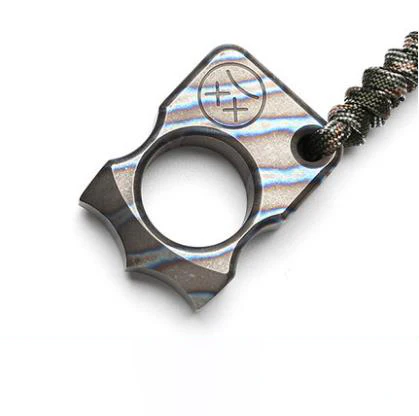 Titanium Knuckle Duster High Hardness Multi-functional Tiger Finger Self-defense Defense Finger Tiger Outdoor Pocket Portable Ring - Image 14