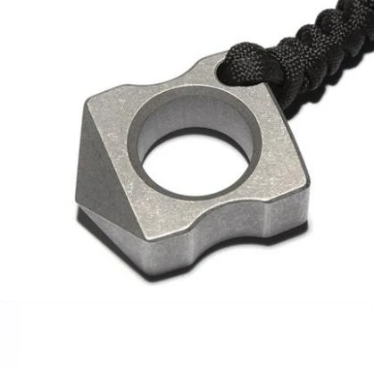 Titanium Knuckle Duster High Hardness Multi-functional Tiger Finger Self-defense Defense Finger Tiger Outdoor Pocket Portable Ring - Image 17