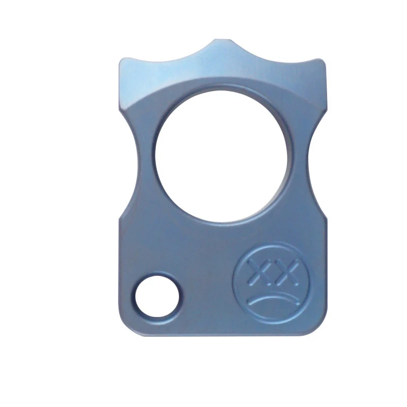 Titanium Knuckle Duster Tiger Finger Self Defense Self Defense Boxing Fighting Finger Buckle Window Breaker EDC Tool - Image 9