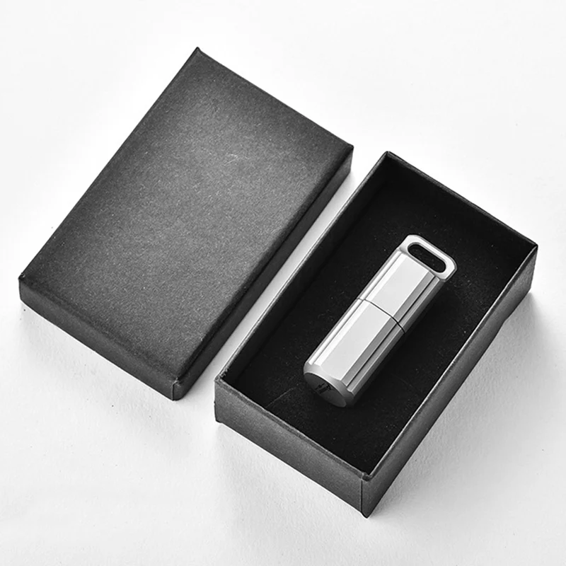 Titanium Lighter Sealed Waterproof Pill Holder - Image 12