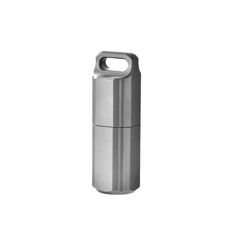 Titanium Lighter Sealed Waterproof Pill Holder - Image 15