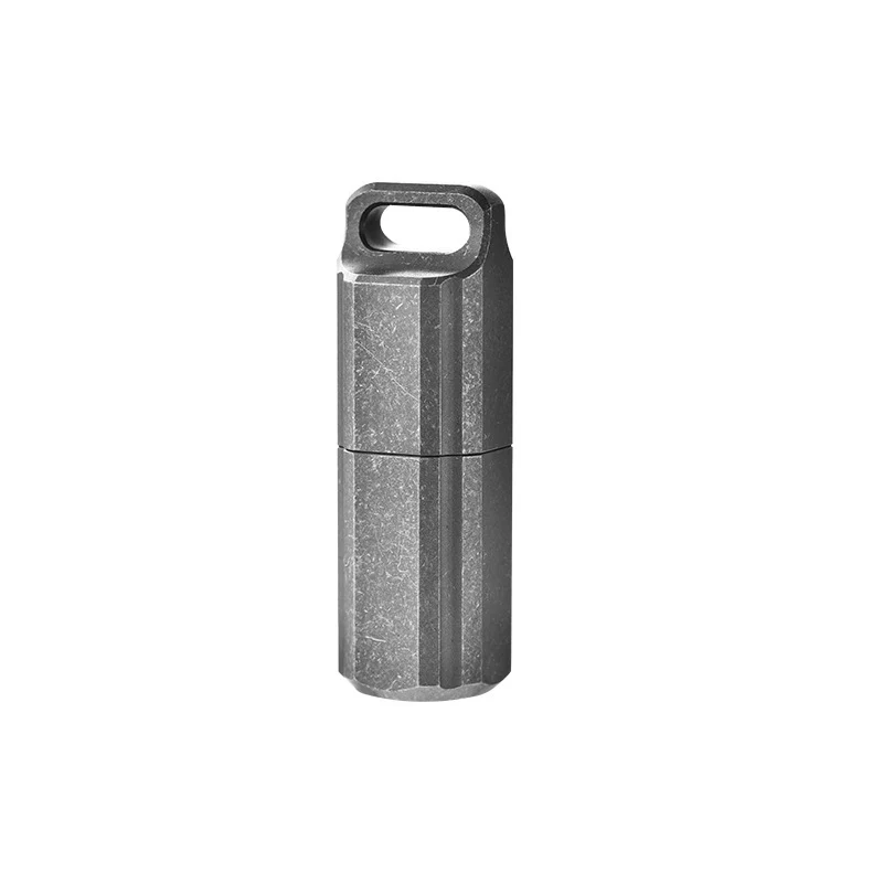 Titanium Lighter Sealed Waterproof Pill Holder - Image 16