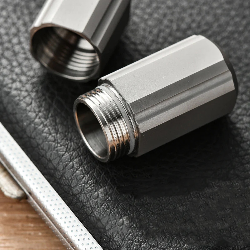 Titanium Lighter Sealed Waterproof Pill Holder - Image 3
