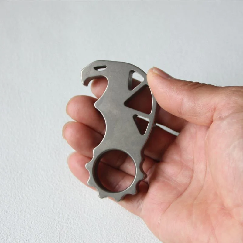 Titanium Monster Bottle Opener Knuckle Multi-Function EDC Tool - Image 2