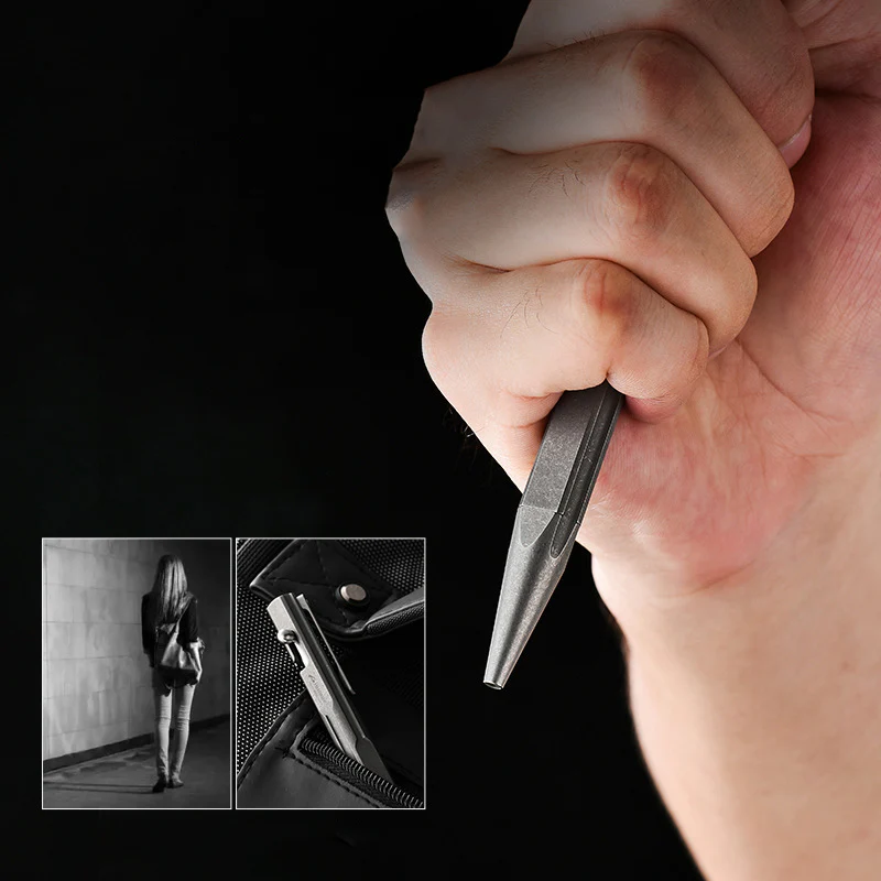 Titanium Tactical Pen EDC Self Defense Tool - Image 3