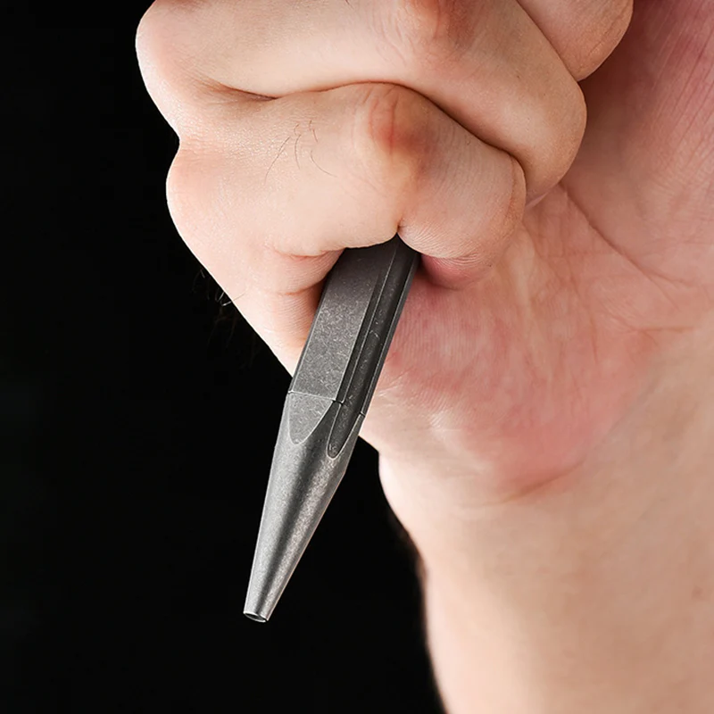 Titanium Tactical Pen EDC Self Defense Tool - Image 7