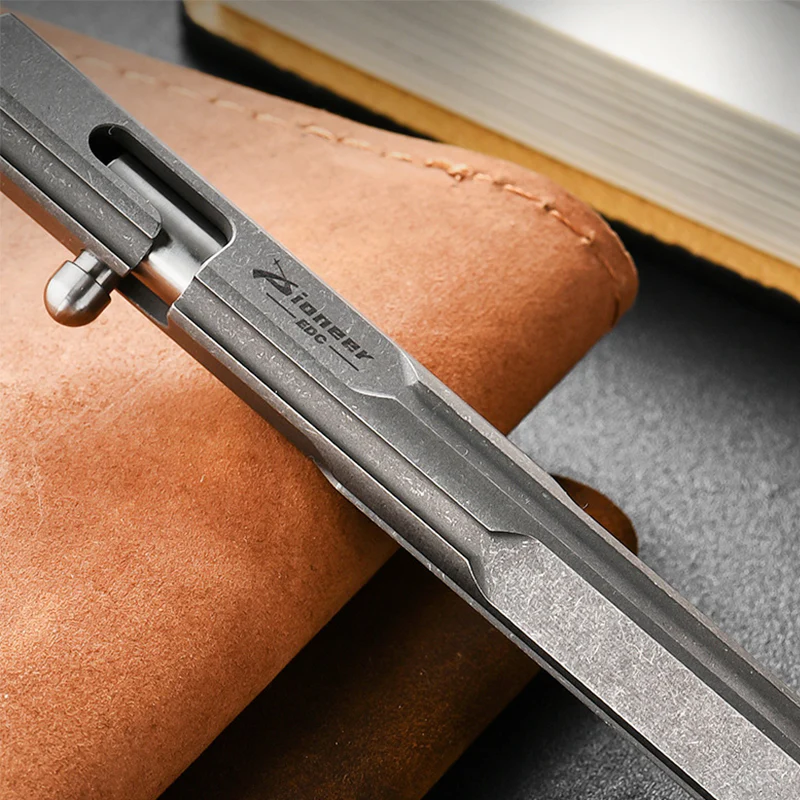 Titanium Tactical Pen EDC Self Defense Tool - Image 9