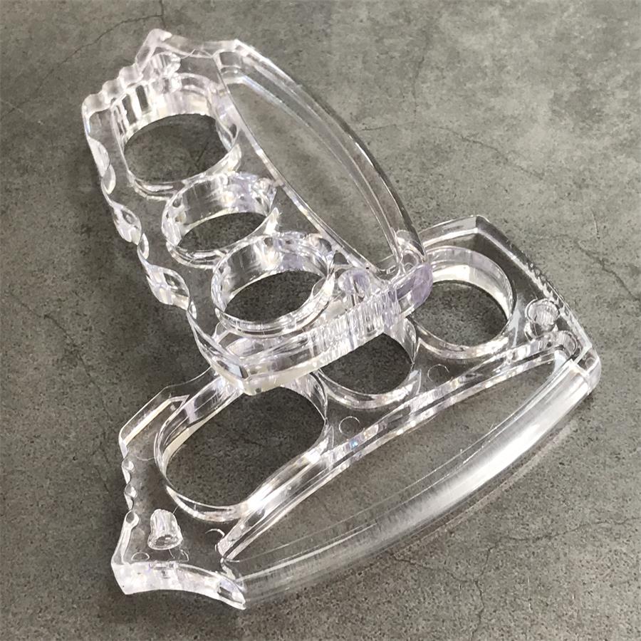 Transparent Knuckle Duster Window Breaking EDC Tool - Image 6