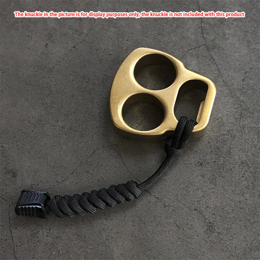 Woven Umbrella Rope Knuckle Lanyard - Image 4